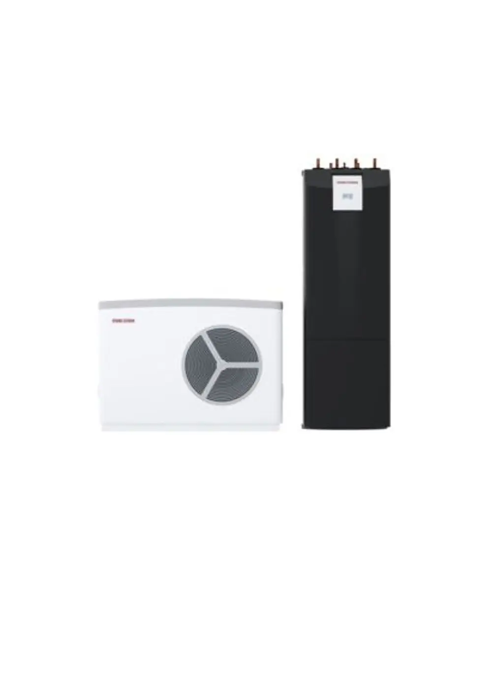 STIEBEL ELTRON Luft-Wasser-Wärmepumpe WPL-A 07 HK Premium compact duo Set 1.1, 204250